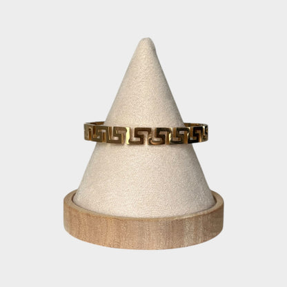 Gold Titanium Women’s Bangle Bracelet
