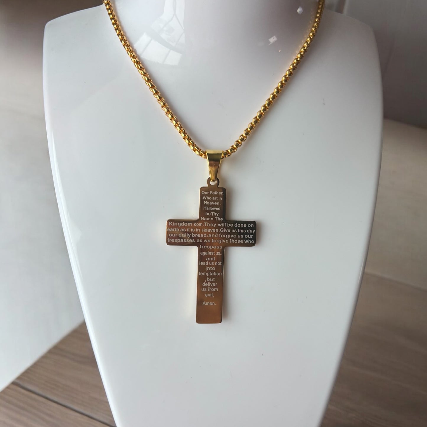 Cross Faith Men Necklace