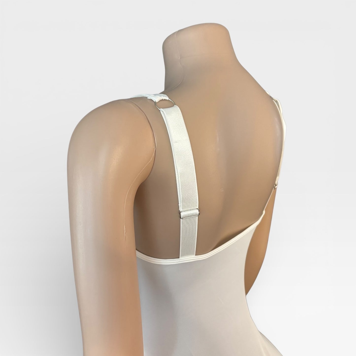 Cut-out Twist Knot V Neck Sleeveless Bodysuit