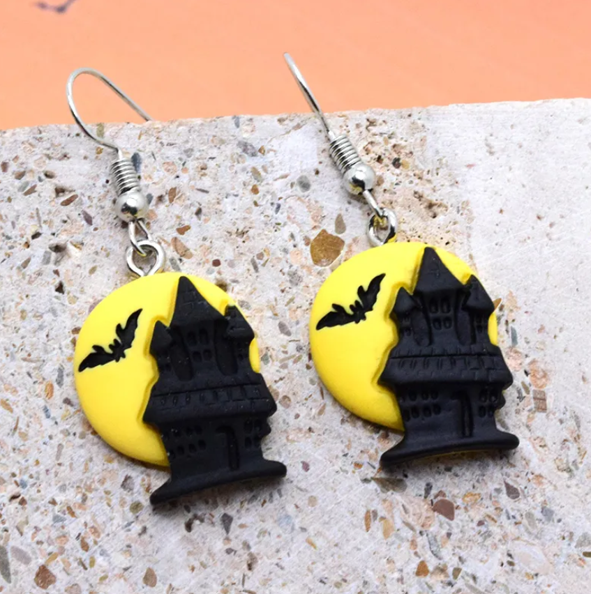 The Black House Drop Earring