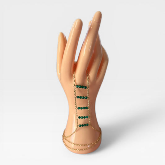 Simple Asymmetrical Hand Bracelets