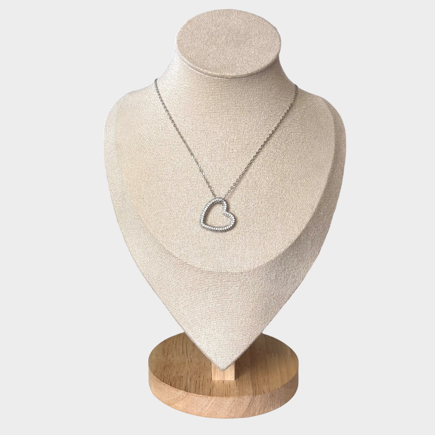 Timeless Love Heart Pendant Necklace