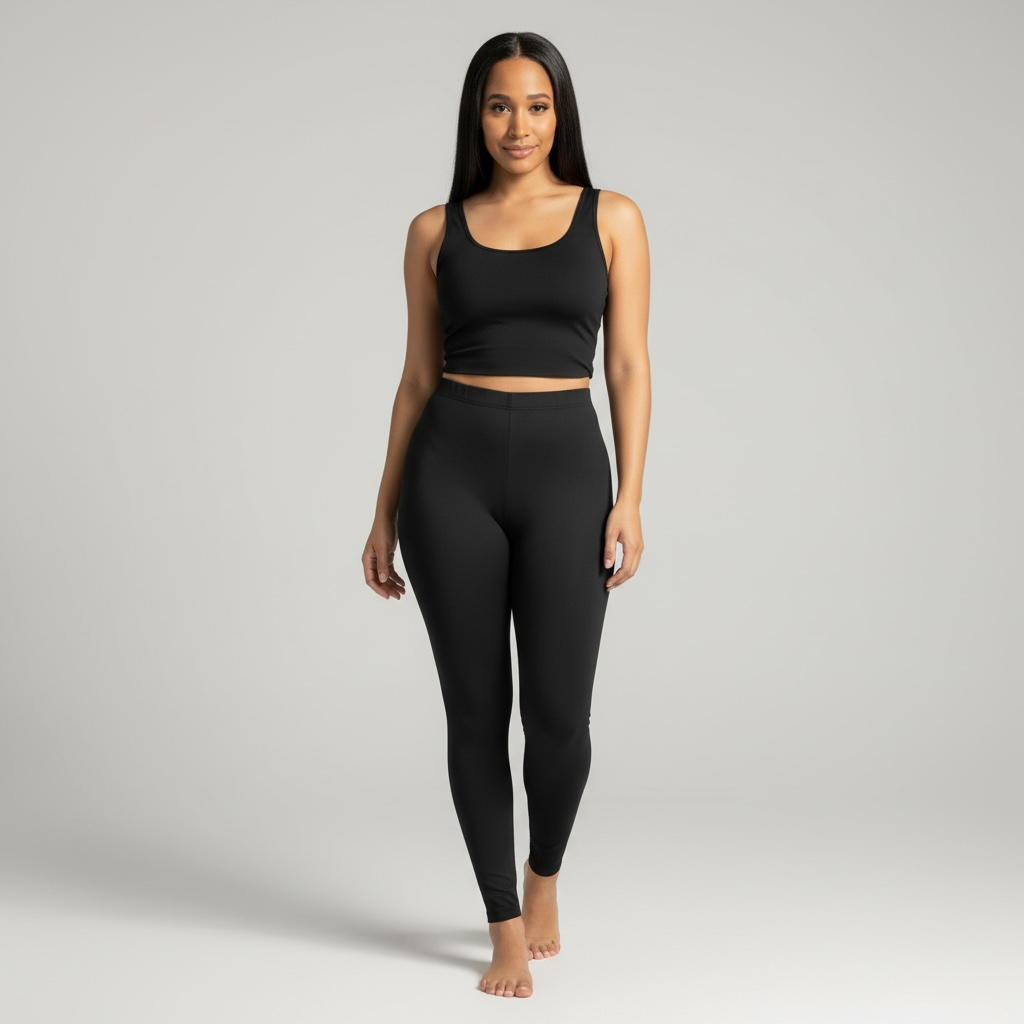 Premium Microfiber Full Length Leggings