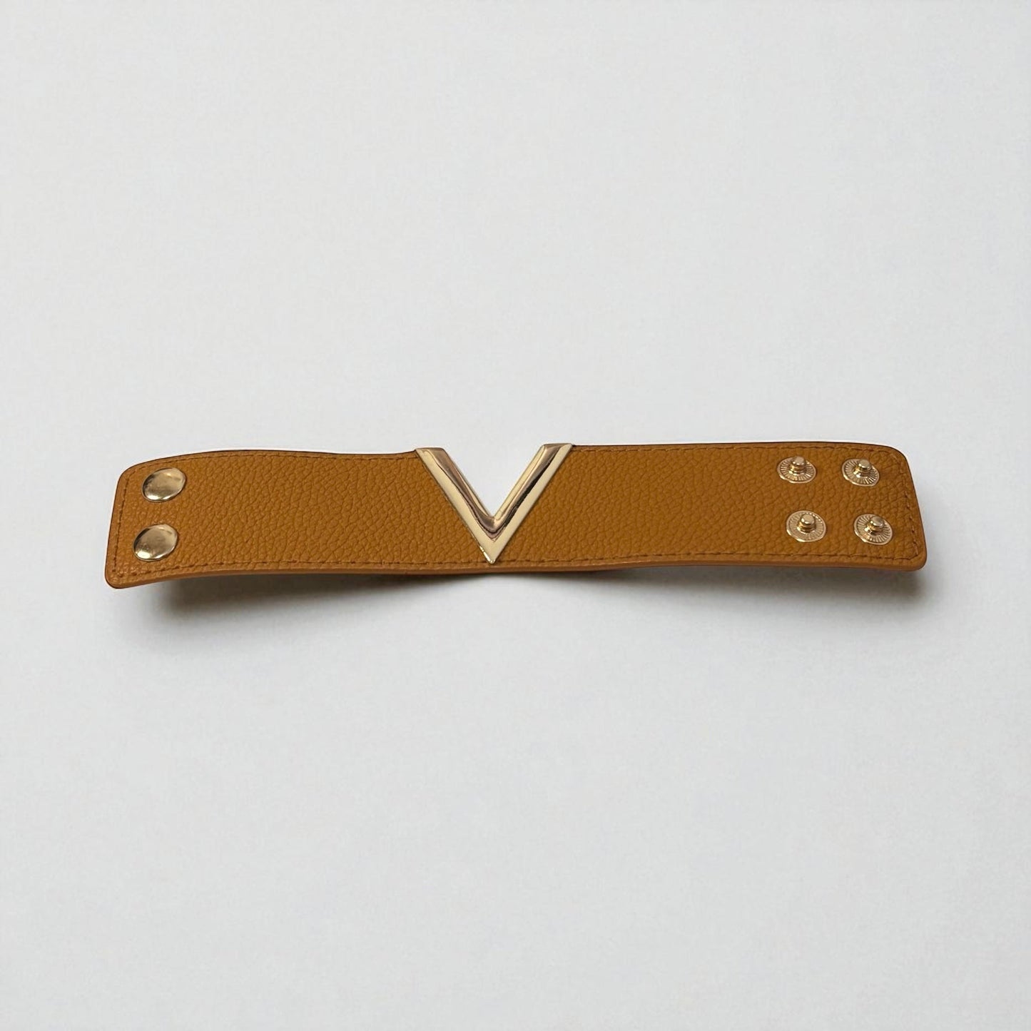 V Shape Wide Charm Cuff Wrap Bracelet