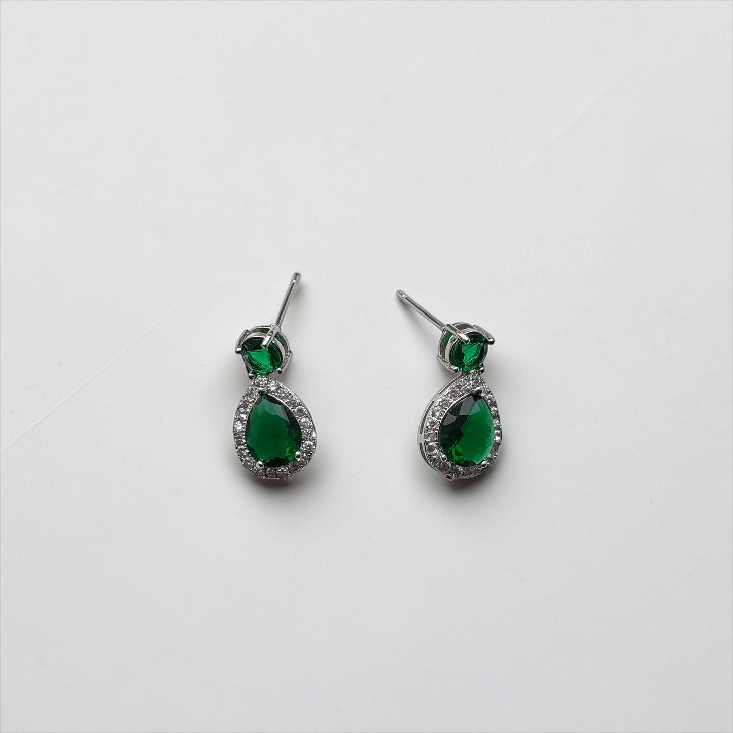 Conjunto elegante esmeralda
