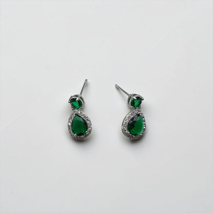 Conjunto elegante esmeralda