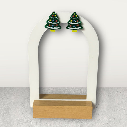 Christmas Tree Stud Small Earring