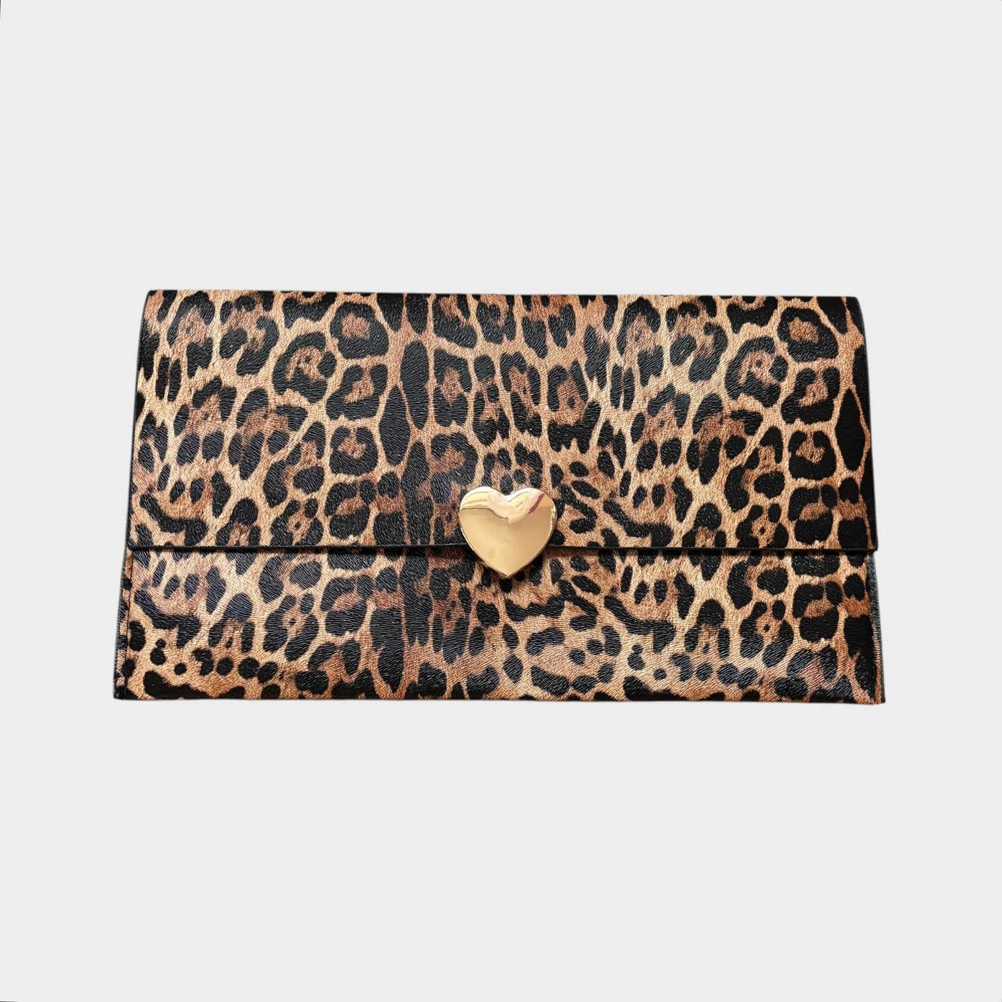 Leopard Print Envelope Hangbag