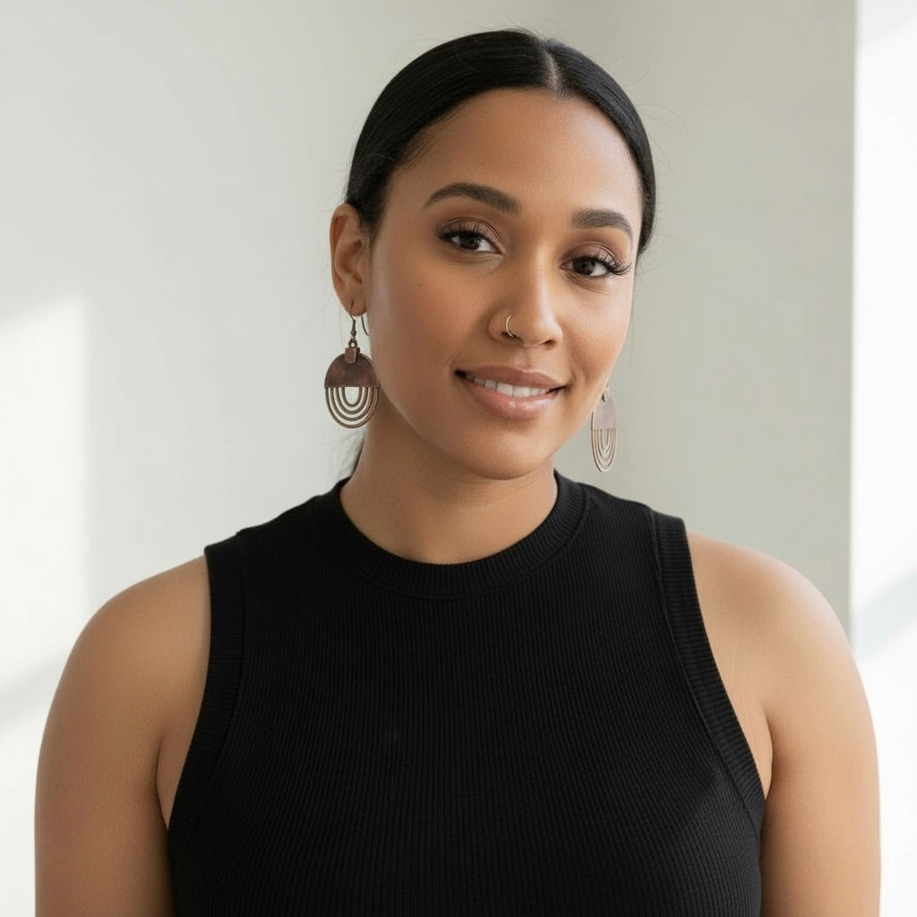 Antique Bronze Dangle Earrings