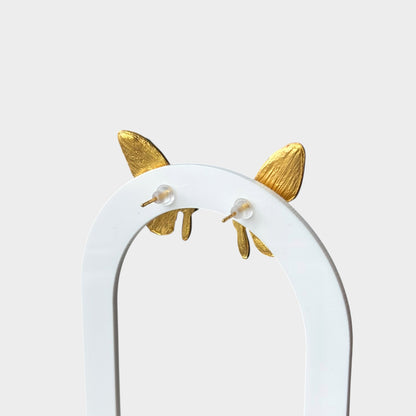 Multicolor Butterfly Stud Earring