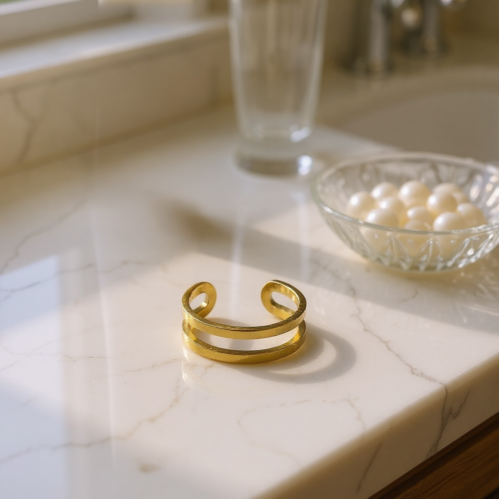 Minimalist Gold Adjustable Toe Ring