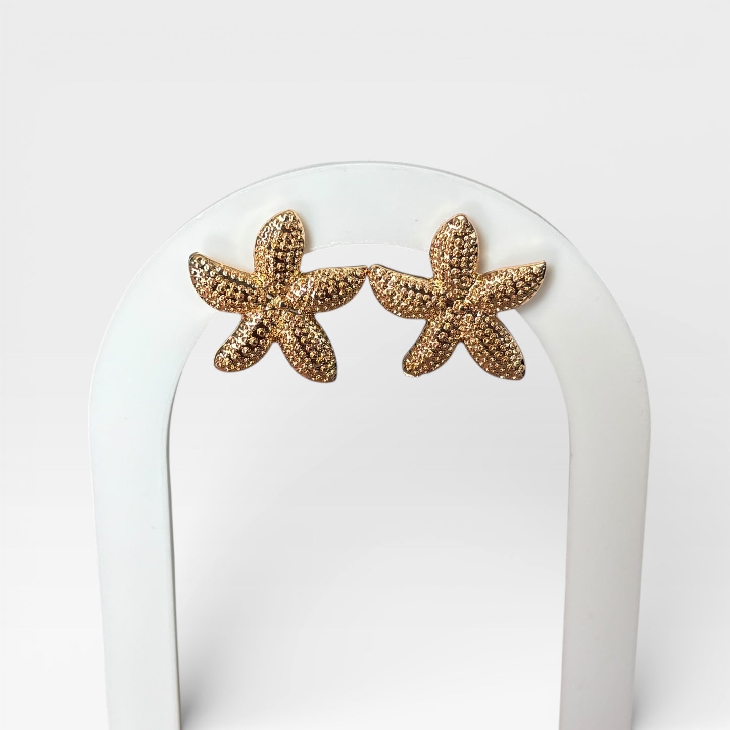 Starfish Gold Stud Earring
