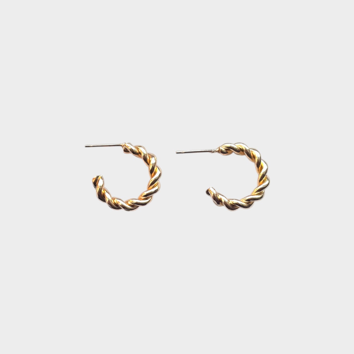Petite Gold Hoop Earrings