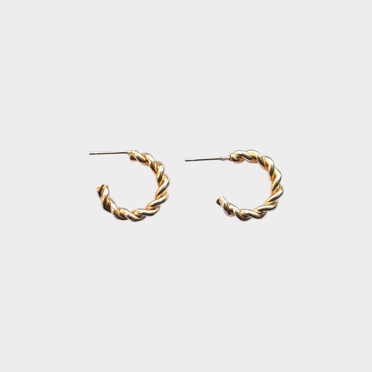 Petite Gold Hoop Earrings