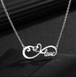 Infinity Heart Women Necklace
