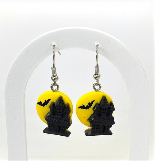 The Black House Drop Earring