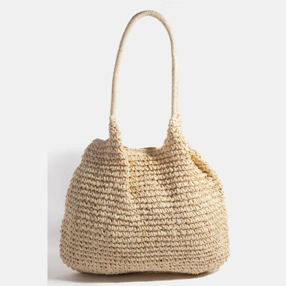 Braided Long Handle Tote Bag