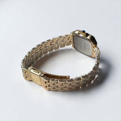 Golden Luxe Square Stainless Steel Watch