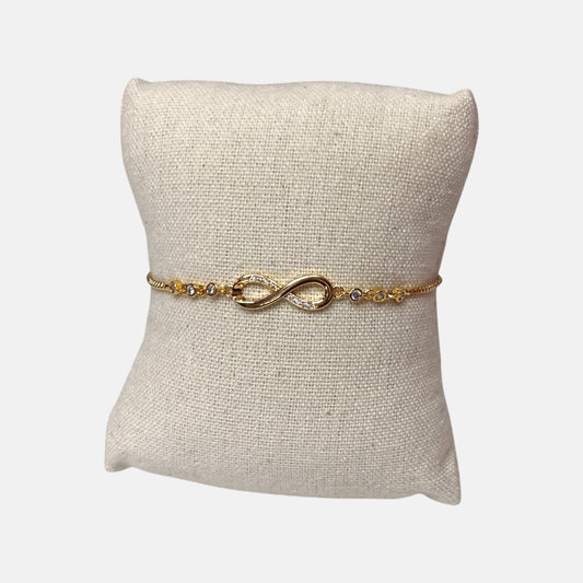 Love Infinity Chain Bracelets