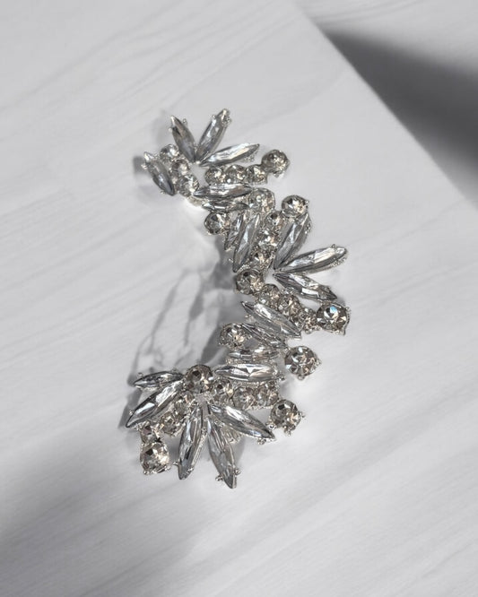 Luxury Right One Piece Silver Earring