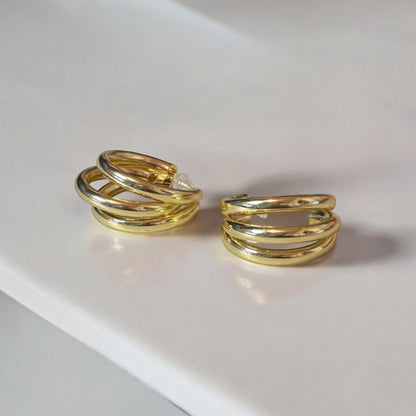 Chunky Lightweight Hoop Earrings