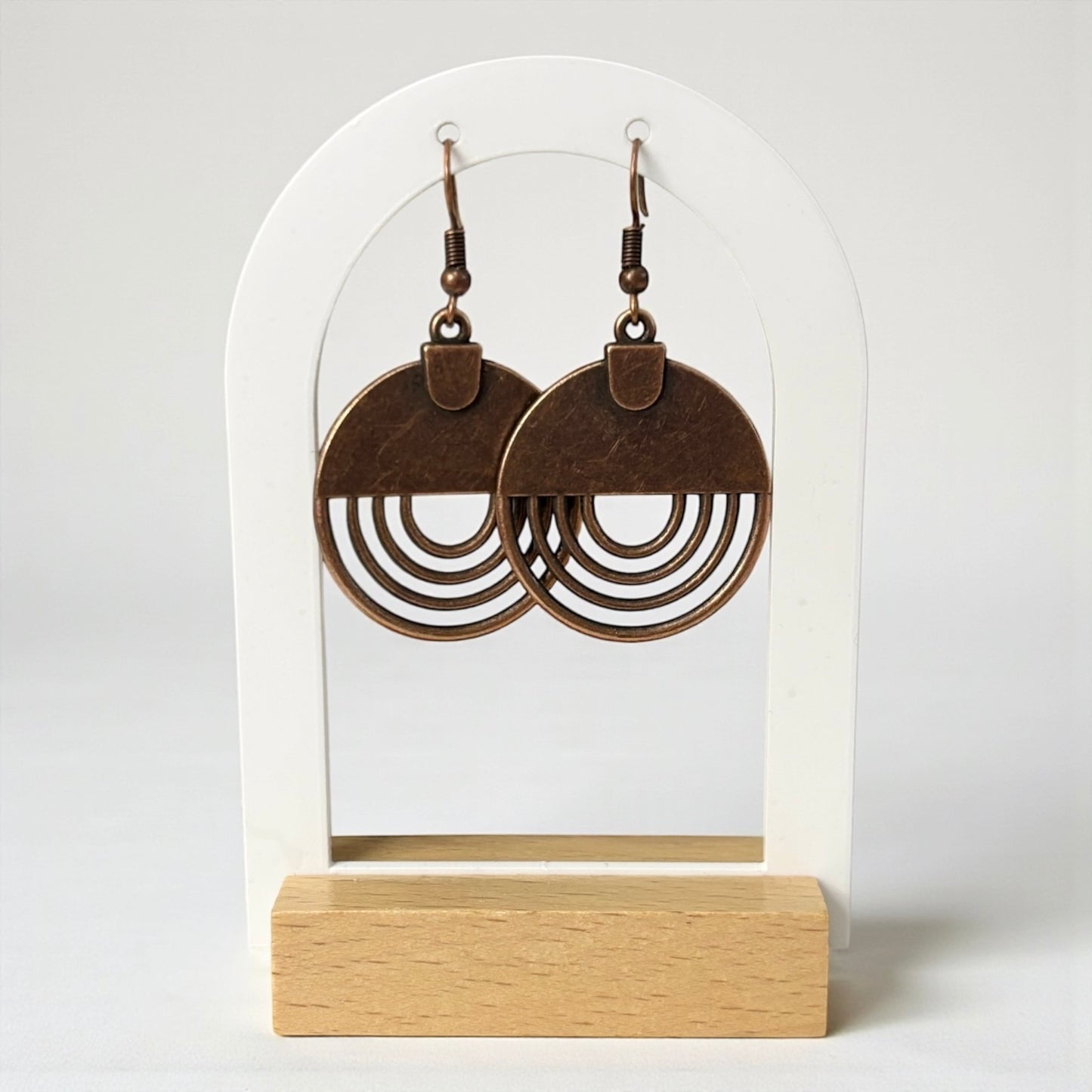 Antique Bronze Dangle Earrings