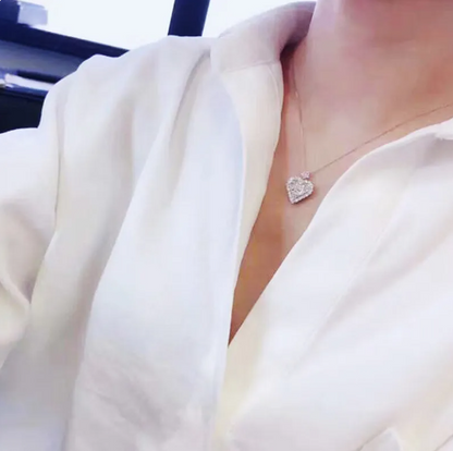 Heart Pendant Elegant Necklace
