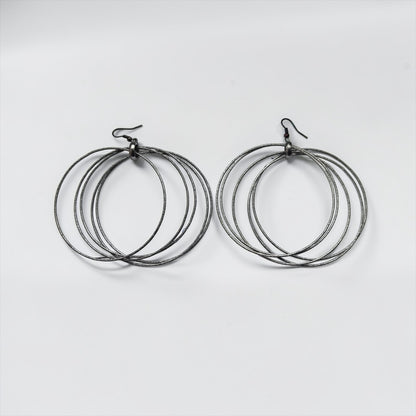 Big Round Disco Earring