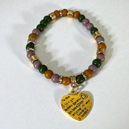 Crystal Beads 4 Piece Bracelet Set