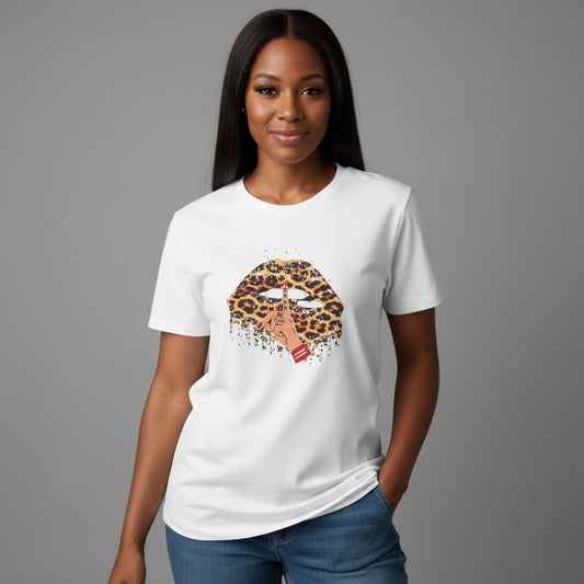 Be Quiet Women White T-Shirt