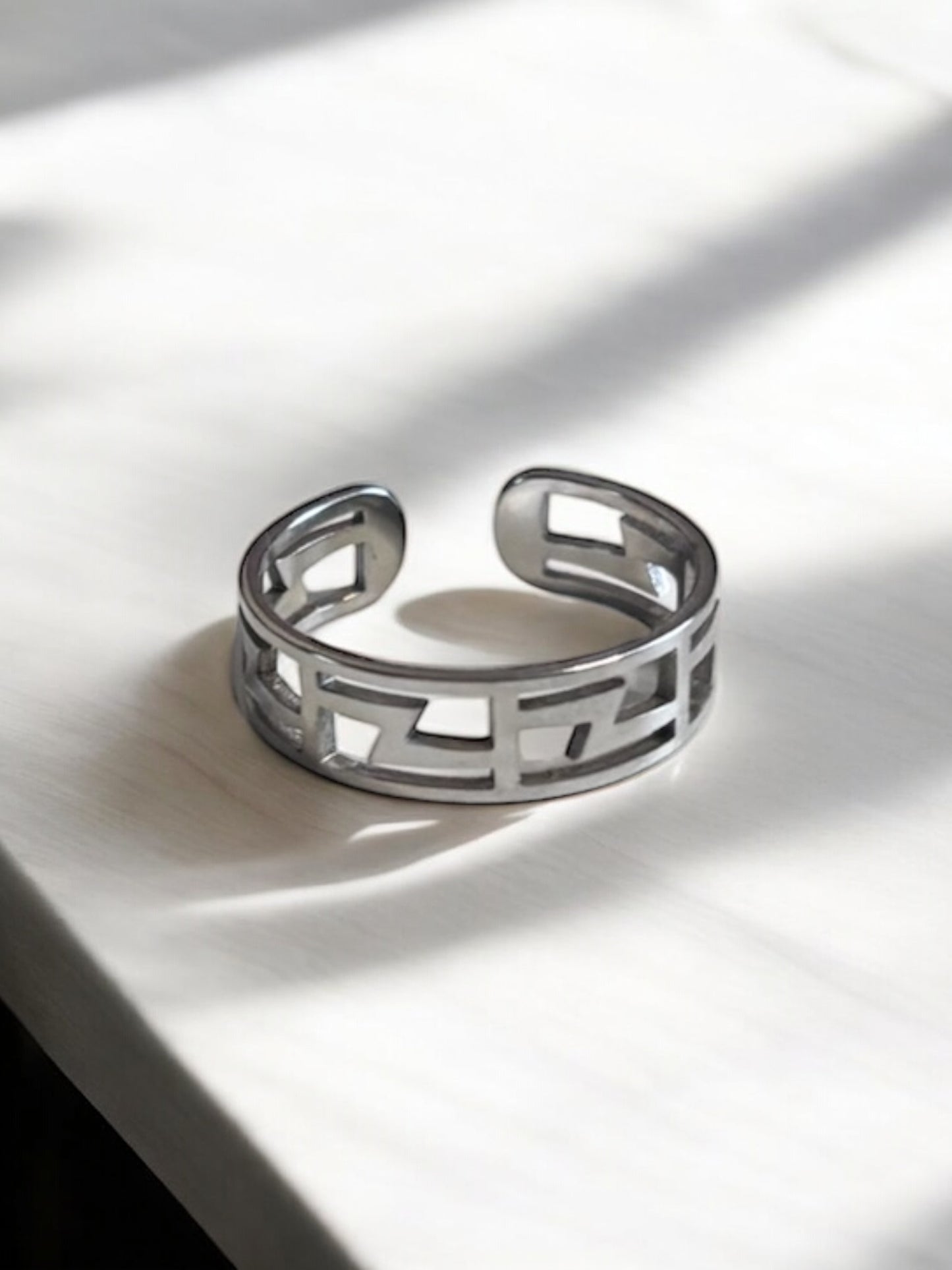 Ring & Cuff Bangle Set