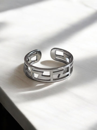 Ring & Cuff Bangle Set