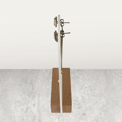 Long Gold Women Fancy Earrings