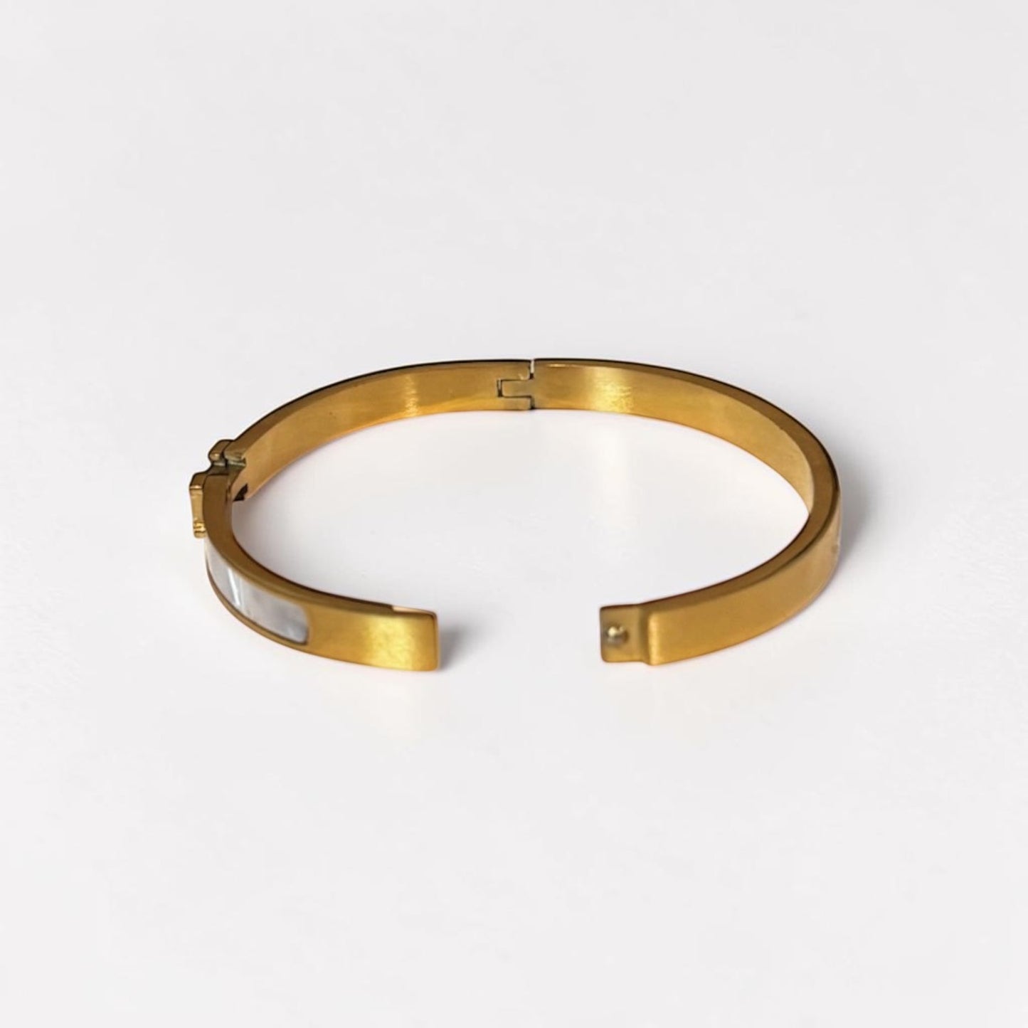 Luxurious Titanium Steel Bangle Bracelet