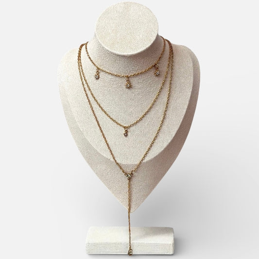 Vintage Gold Multilayer Set