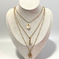 Multilayer Shells Necklace
