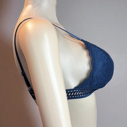 French Style Floral Lace Bralette