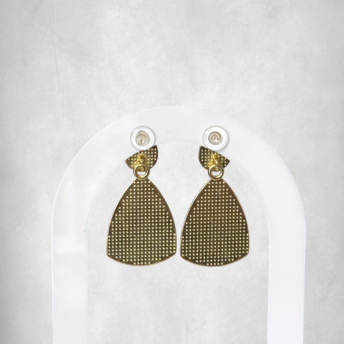 Geometric Vintage Drop Earrings