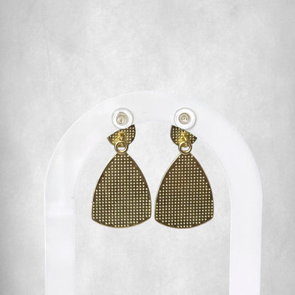 Geometric Vintage Drop Earrings