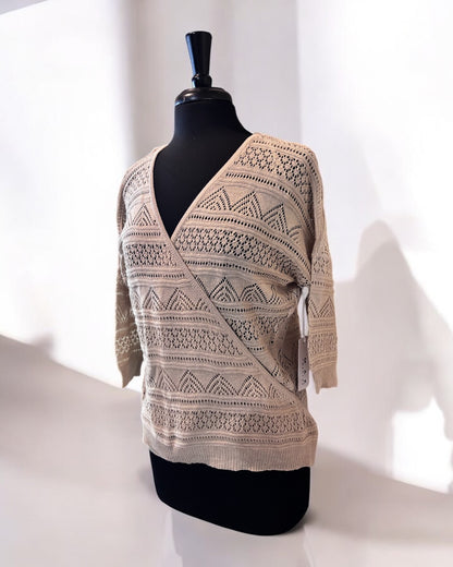 V-Neck Women Crossover Top