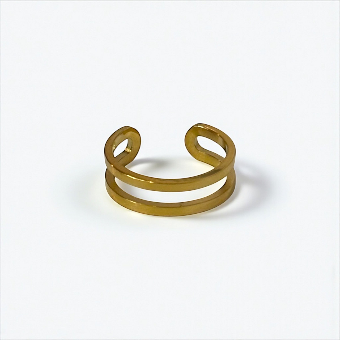 Minimalist Gold Adjustable Toe Ring