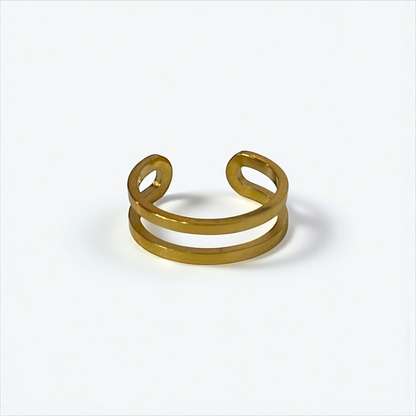 Minimalist Gold Adjustable Toe Ring