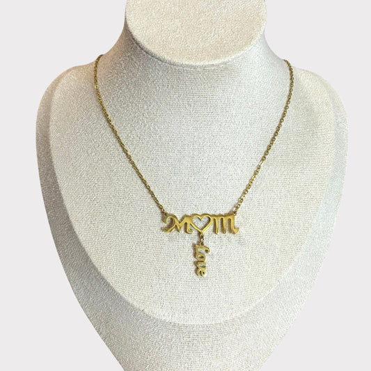 Stainless Steel Mom Necklace