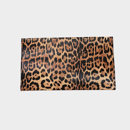 Leopard Print Envelope Hangbag