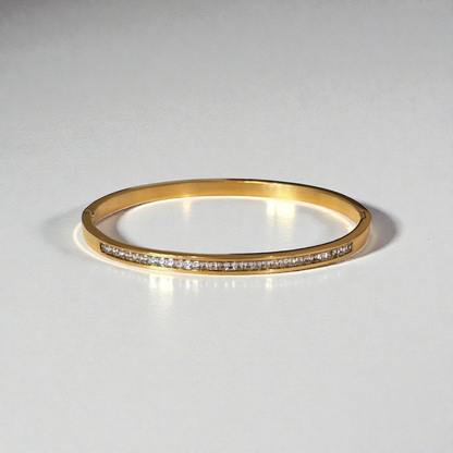 Titanium Steel Bangle Bracelet