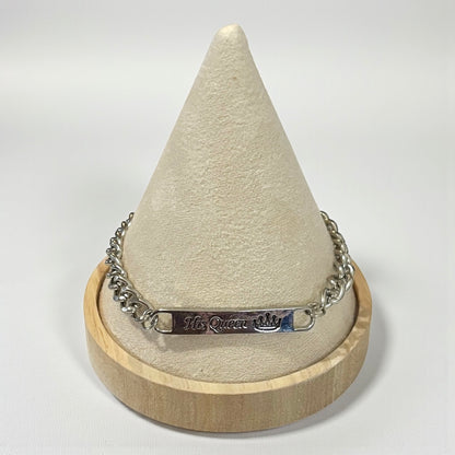 His Queen Link Bracelet