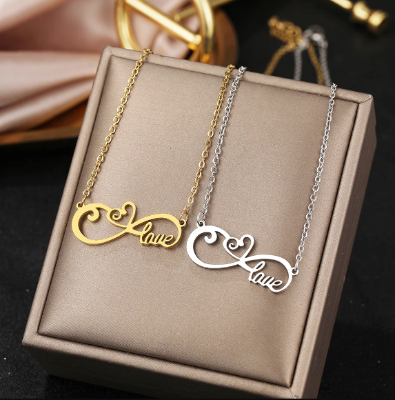 Infinity Heart Women Necklace
