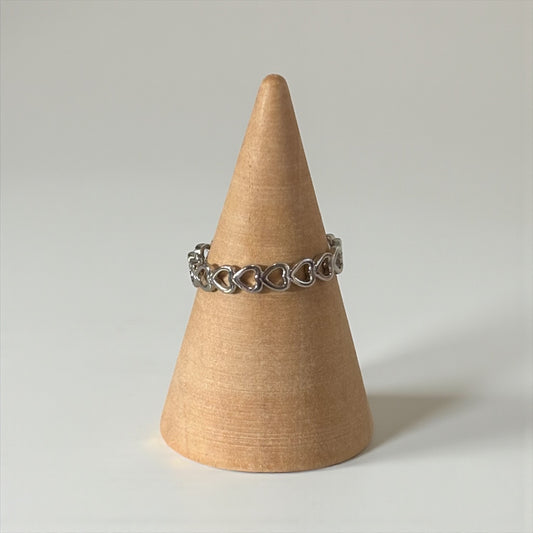 Heart Shape Adjustable Open Ring