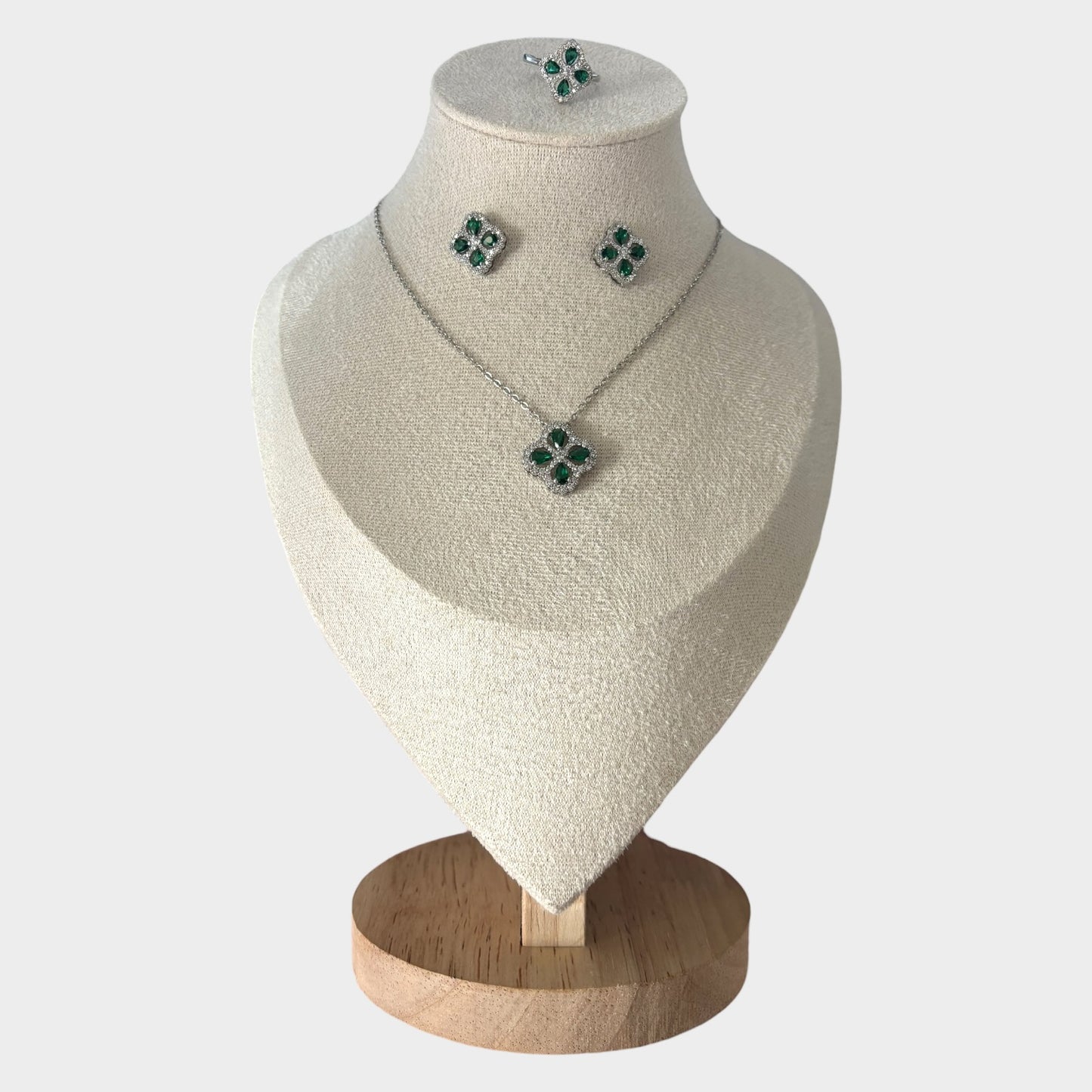 Conjunto de lujo verde de Dubái