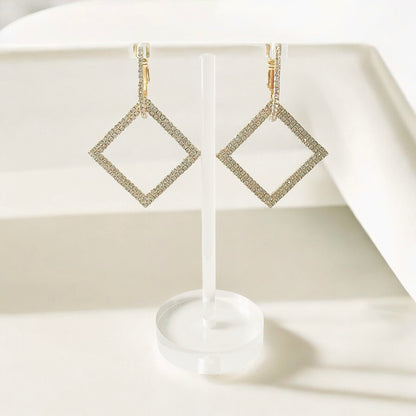 Square Dangle Night Out Earring